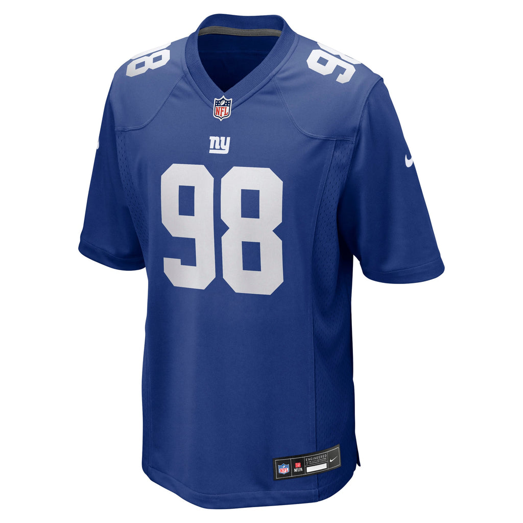 Men's New York Giants D.J. Reader Nike Royal Game Jersey