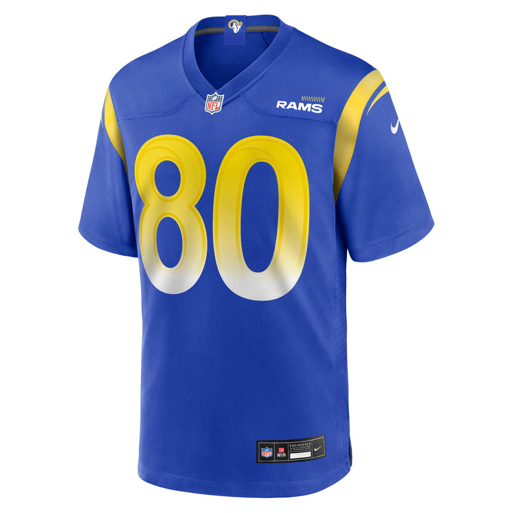 Men's Los Angeles Rams Isaac Bruce Nike Royal Game Retired Player Jersey