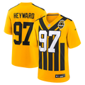 Men's Pittsburgh Steelers Cameron Heyward Nike Gold Alternate 1933 Throwback Game Jersey