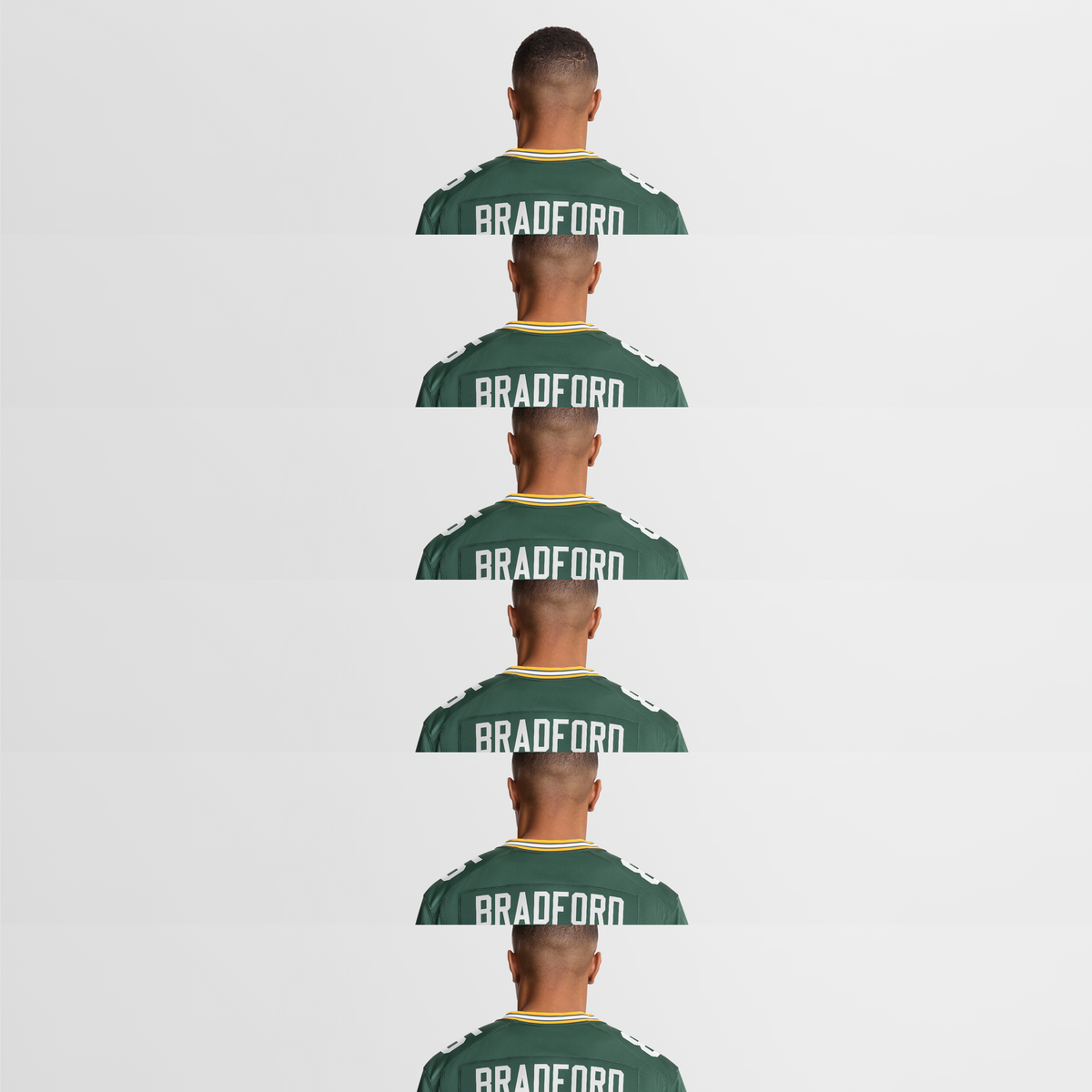 Men's Green Bay Packers Corey Bradford Nike Green Retired Player Jersey