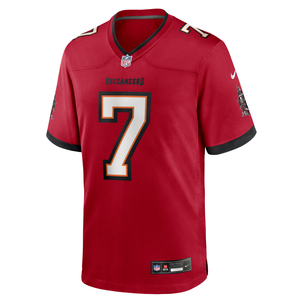 Men's Tampa Bay Buccaneers Bucky Irving Nike  Orange Alternate Game Jersey