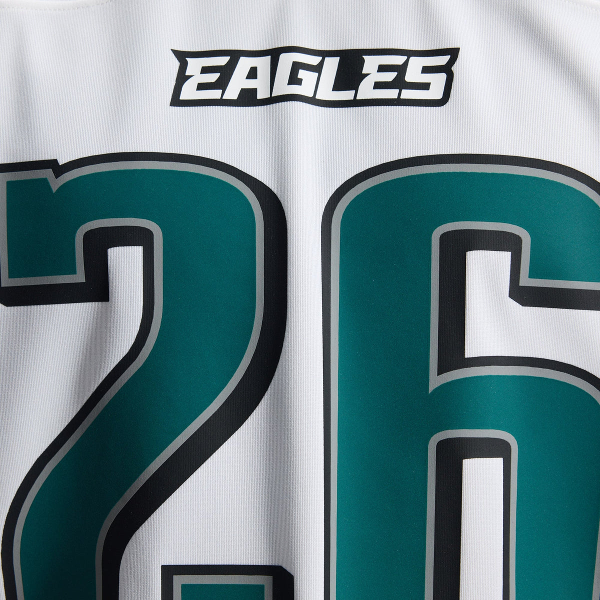 Men's Philadelphia Eagles Saquon Barkley Nike  Black Alternate Game Jersey