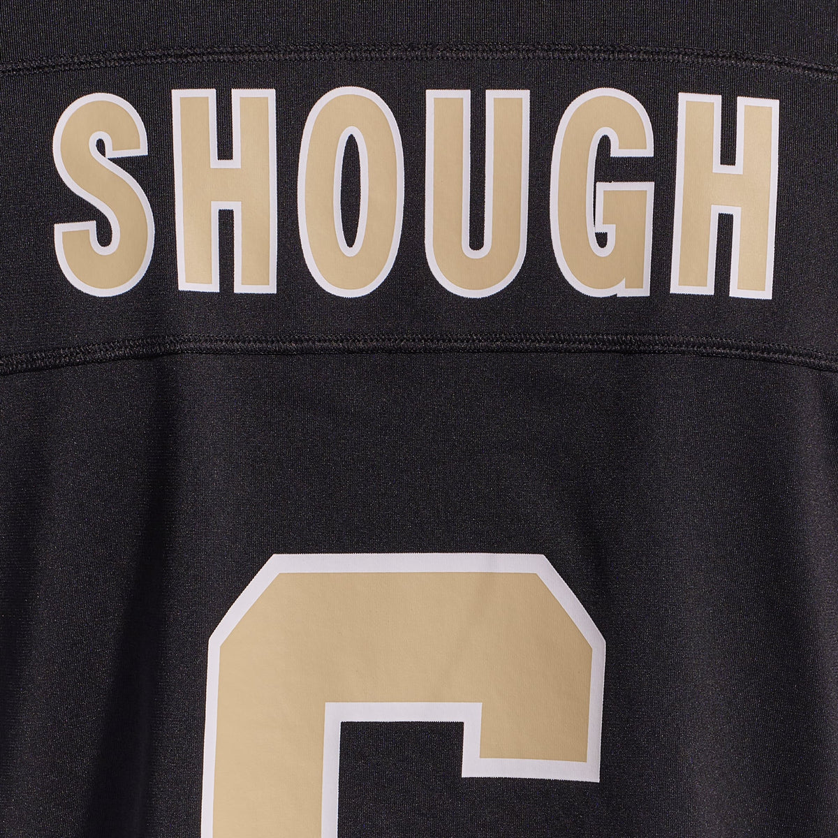 Men's New Orleans Saints Tyler Shough Nike Gold Alternate Game Player Jersey