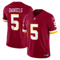 Men's Washington Commanders Jayden Daniels Nike Burgundy Team Vapor F.U.S.E. Stitched Limited Jersey