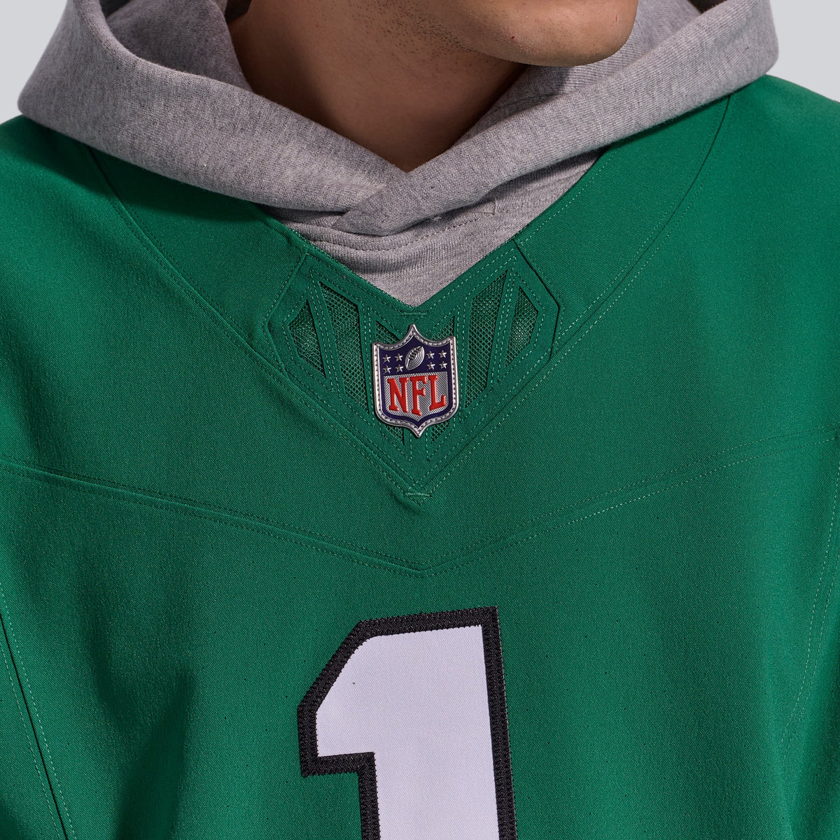 Men's Philadelphia Eagles Jalen Hurts Nike Kelly Green Alternate Vapor F.U.S.E. Elite Jersey