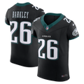 Men's Philadelphia Eagles Saquon Barkley Nike Black Alternate Vapor F.U.S.E. Elite Jersey