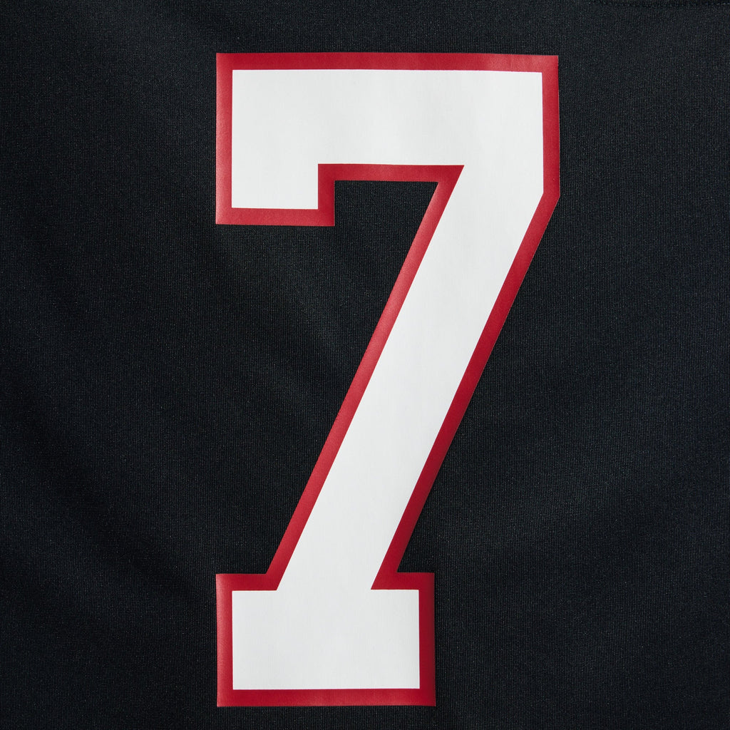 Men's Atlanta Falcons Bijan Robinson Nike Black  Throwback Game Jersey