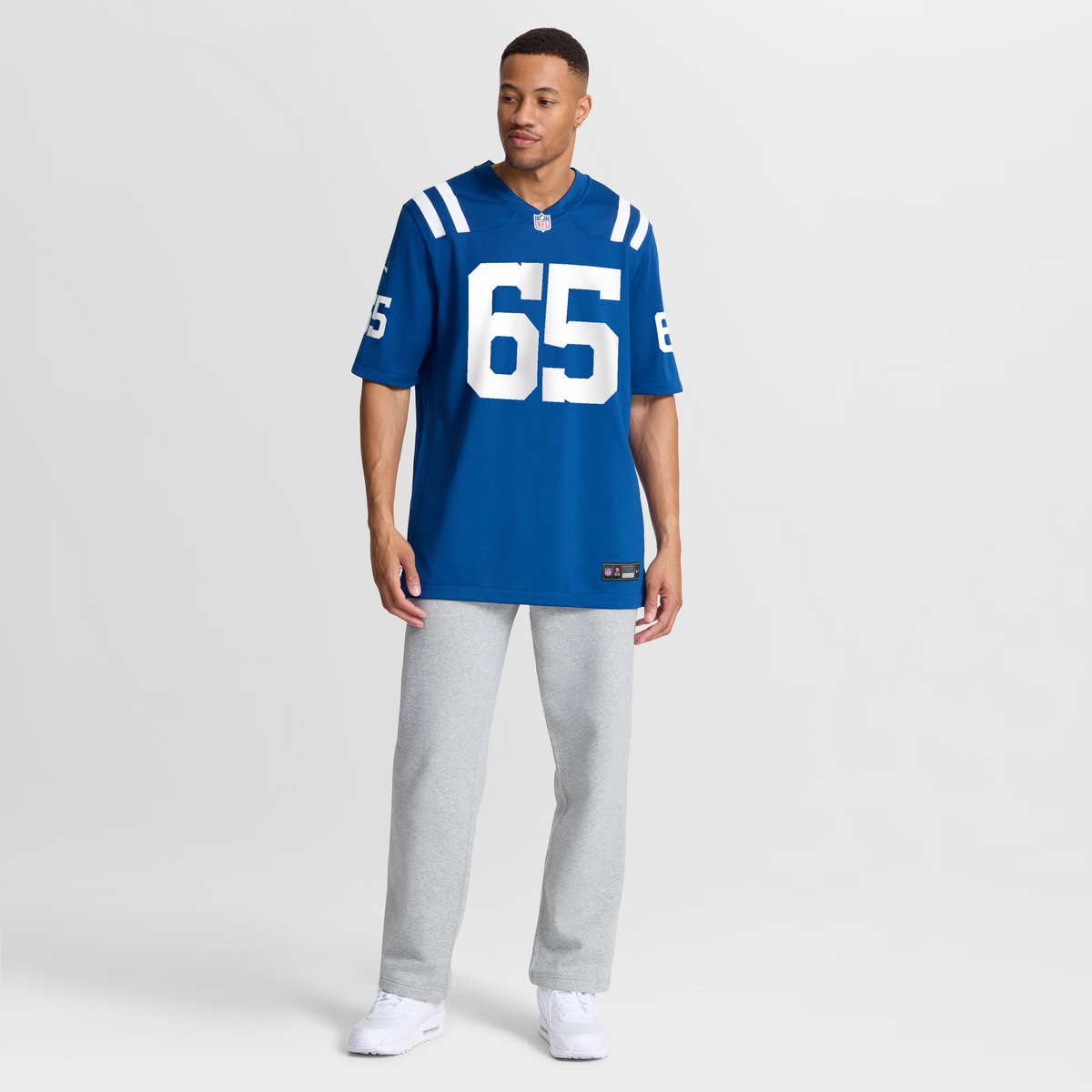 Men's Indianapolis Colts Jimmy Morrissey Nike  Royal Team Game Jersey