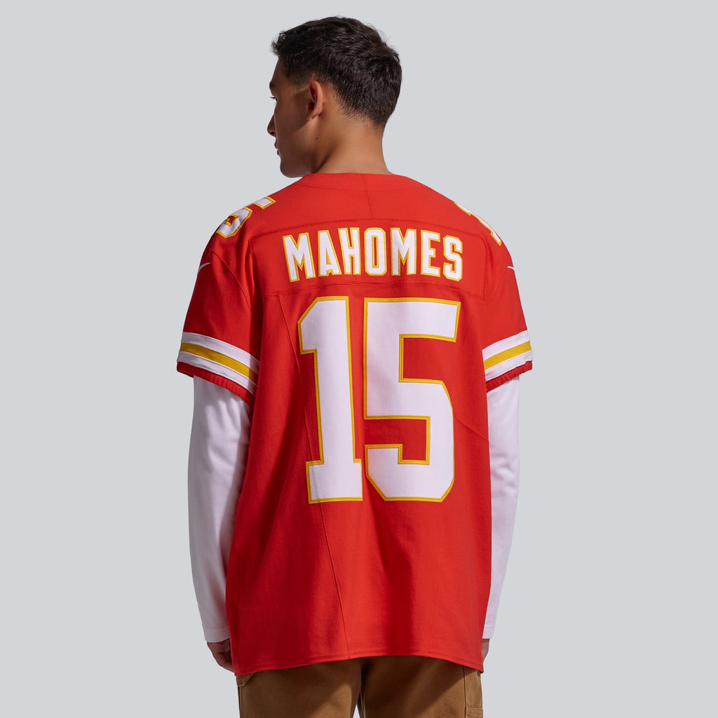 Men's Kansas City Chiefs Patrick Mahomes Nike Red Team Vapor F.U.S.E. Elite Jersey