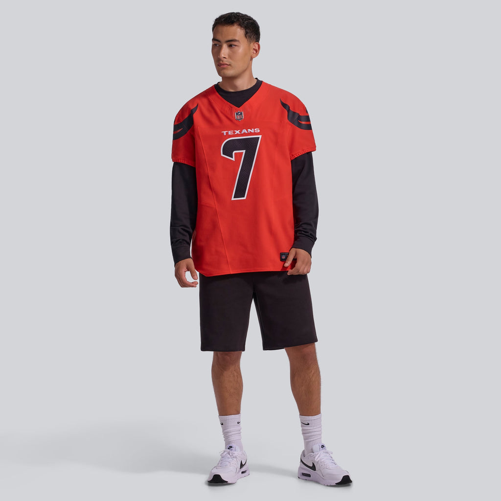Men's Houston Texans C.J. Stroud Nike Red Alternate Vapor F.U.S.E. Elite Jersey