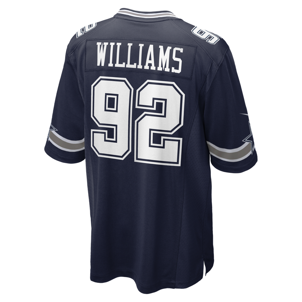 Men's Dallas Cowboys Quinnen Williams Nike White Game Jersey