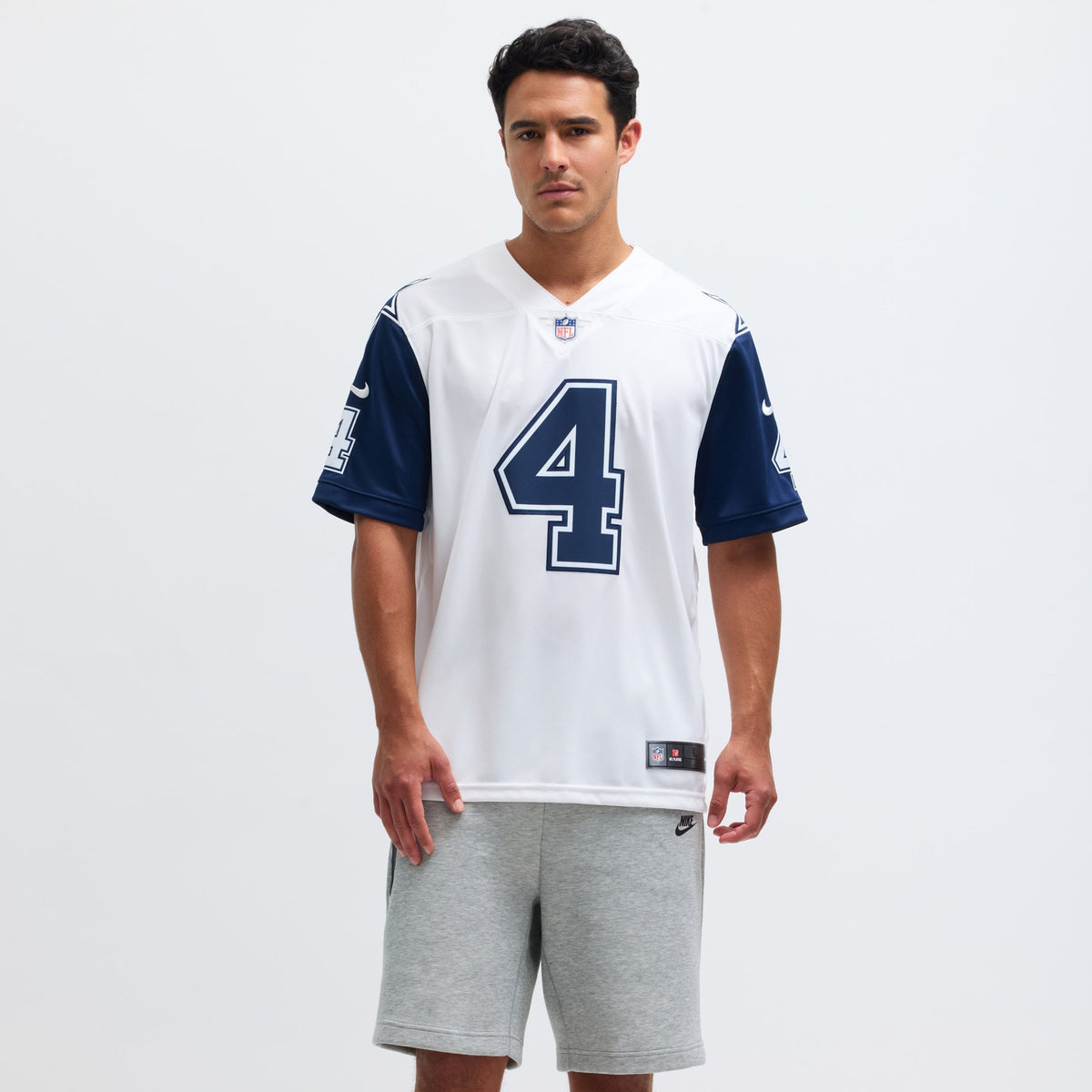 Men's Dallas Cowboys Dak Prescott Nike Navy Vapor Limited Player Jersey