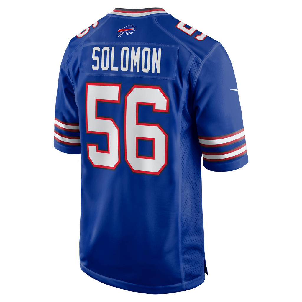Men's Buffalo Bills Javon Solomon Nike  Royal Game Jersey
