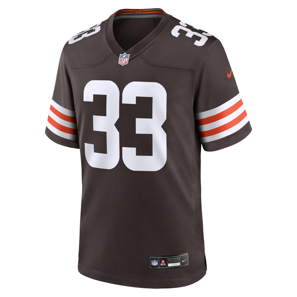 Men's Cleveland Browns Ronnie Hickman Nike  Brown Team Game Jersey