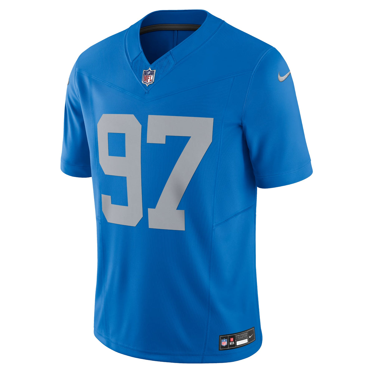 Men's Detroit Lions Aidan Hutchinson Nike White Vapor F.U.S.E. Limited Jersey