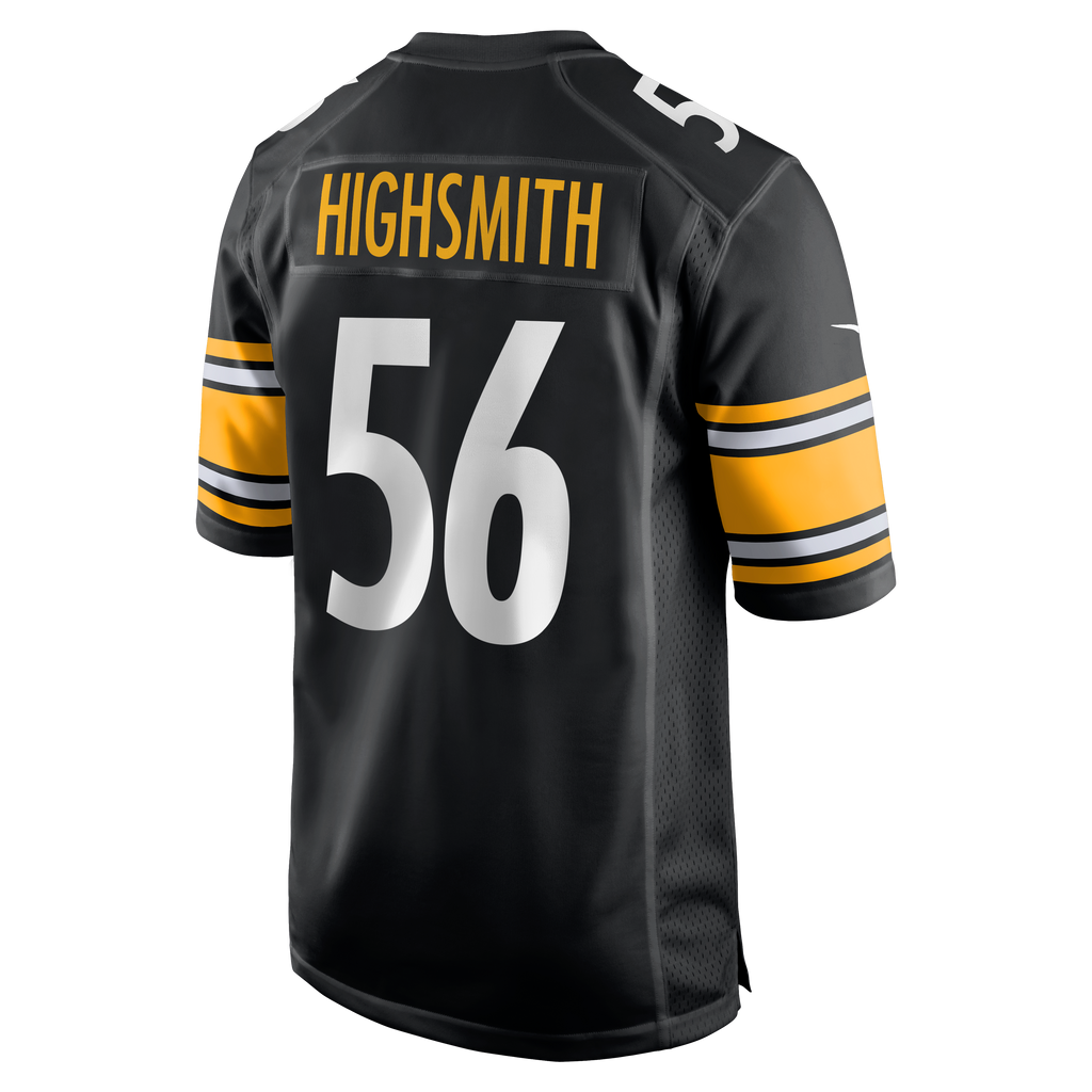 Men's Pittsburgh Steelers Alex Highsmith Nike  Black  Game Jersey