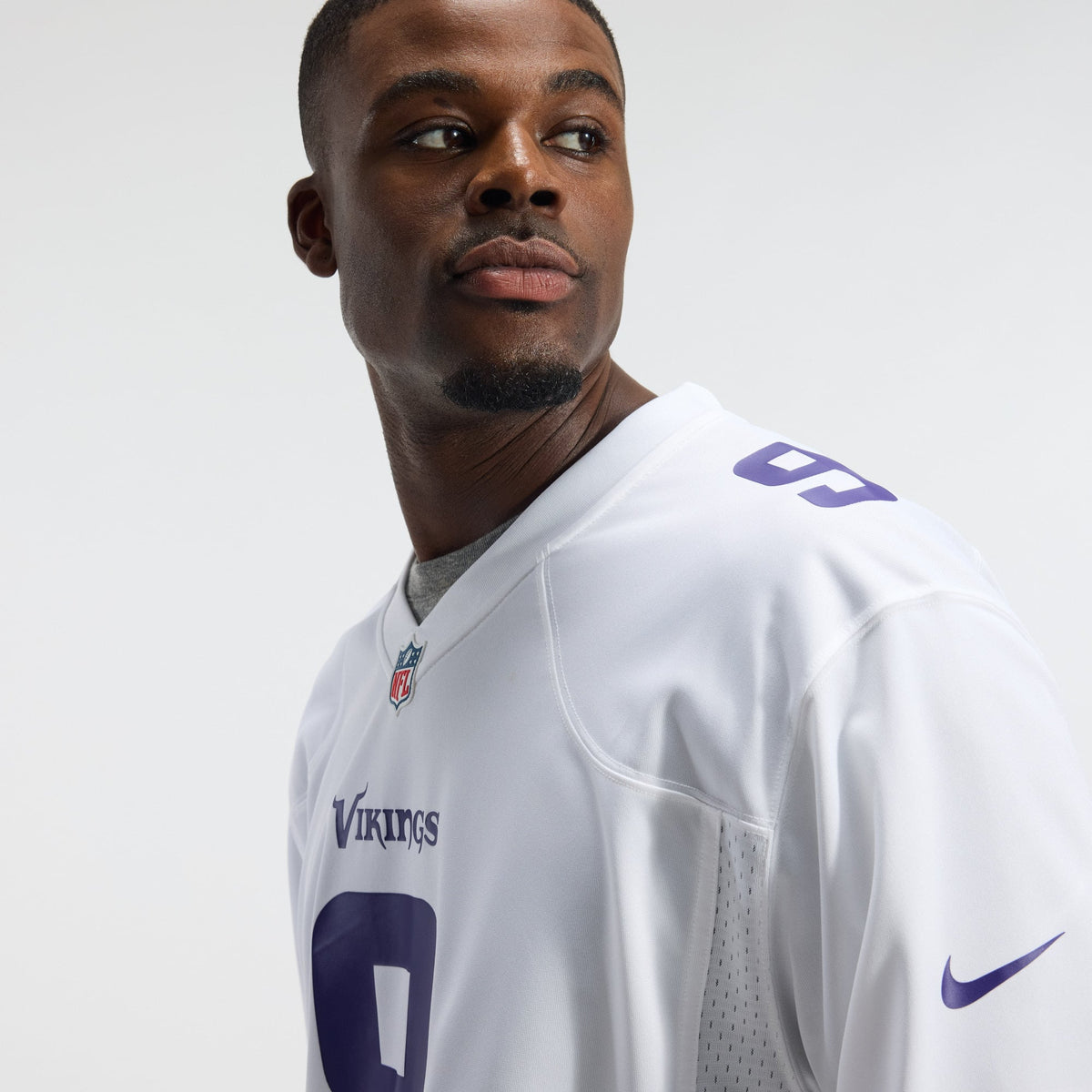 Men's Minnesota Vikings J.J. McCarthy Nike  White Game Jersey