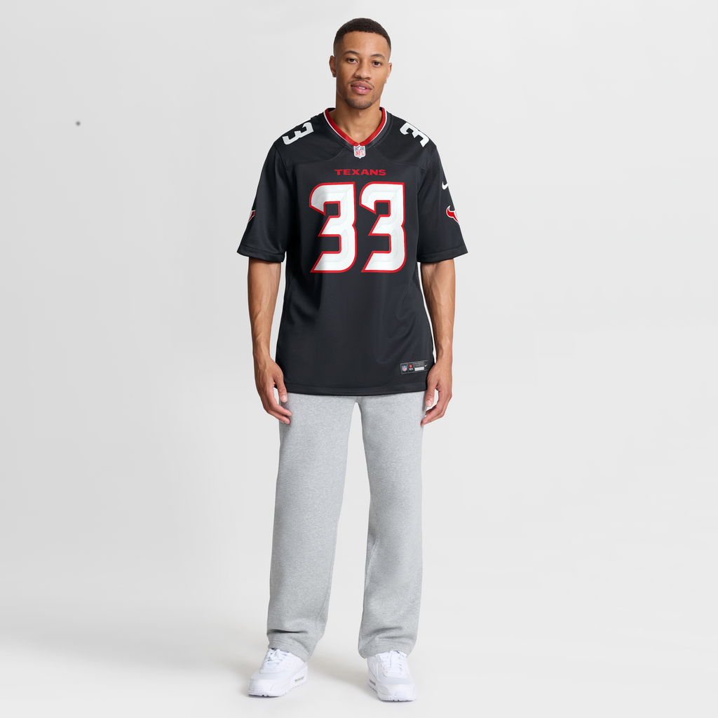 Men's Houston Texans Dare Ogunbowale Nike  Navy Team Game Jersey