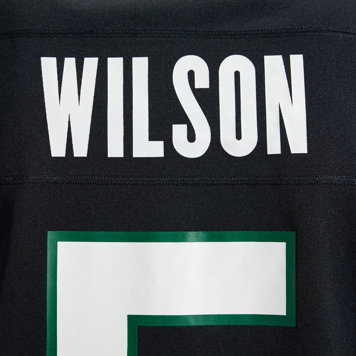 Men's New York Jets Garrett Wilson Nike Legacy Black Alternate Game Jersey