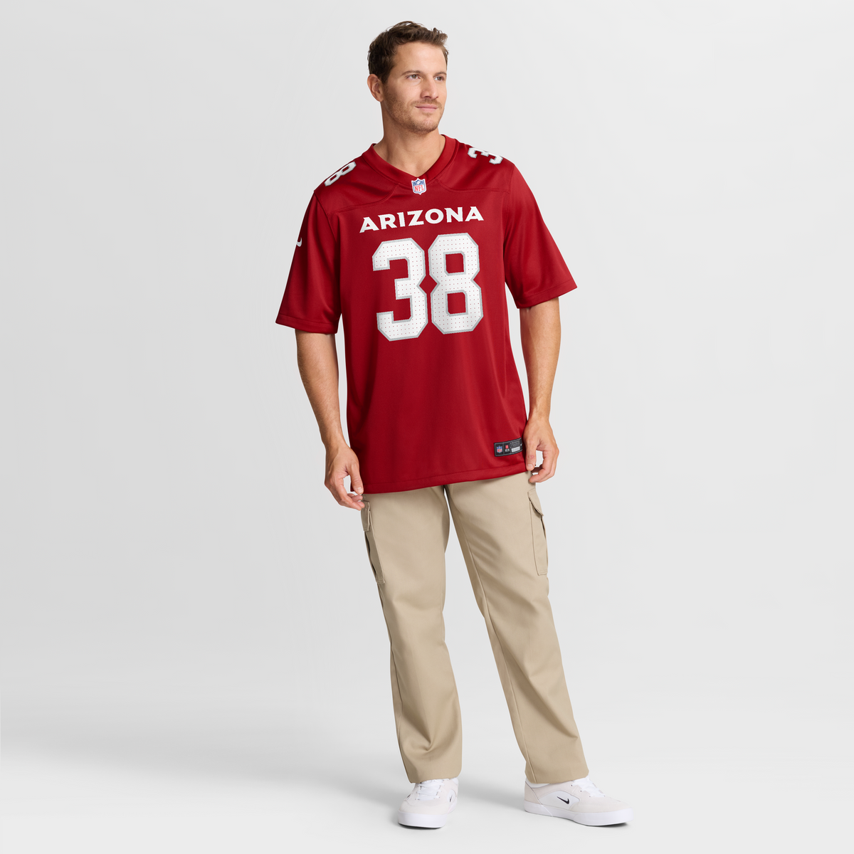 Men's Arizona Cardinals Chad Ryland Nike  Cardinal Team Game Jersey