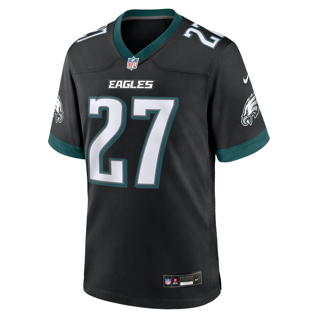 Men's Philadelphia Eagles Quinyon Mitchell Nike White Game Jersey