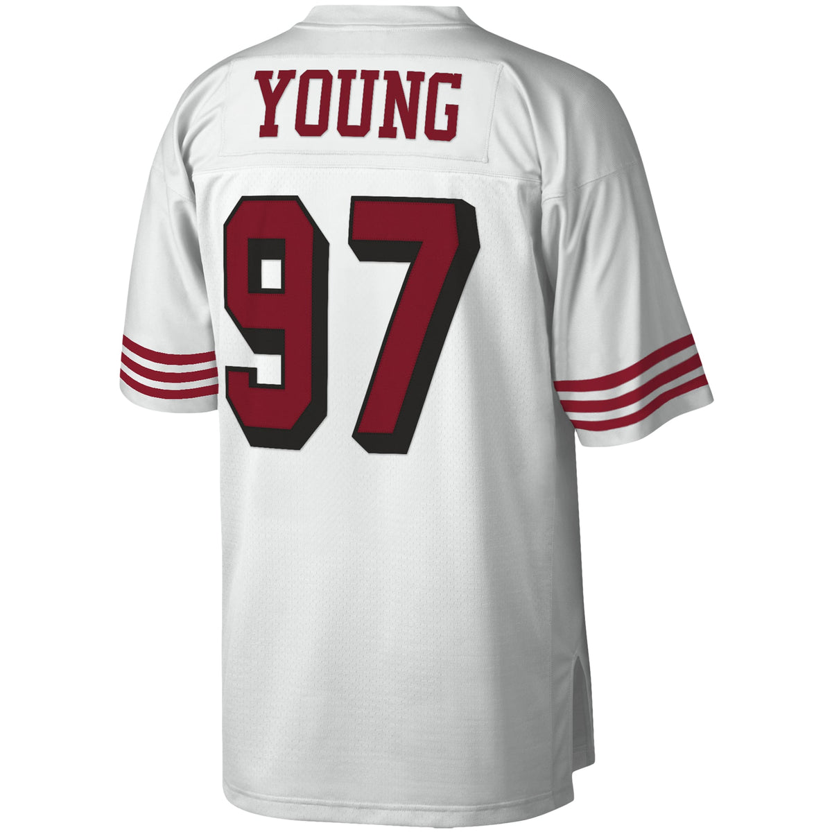 Men's San Francisco 49ers Bryant Young Mitchell & Ness Scarlet Legacy Replica Jersey