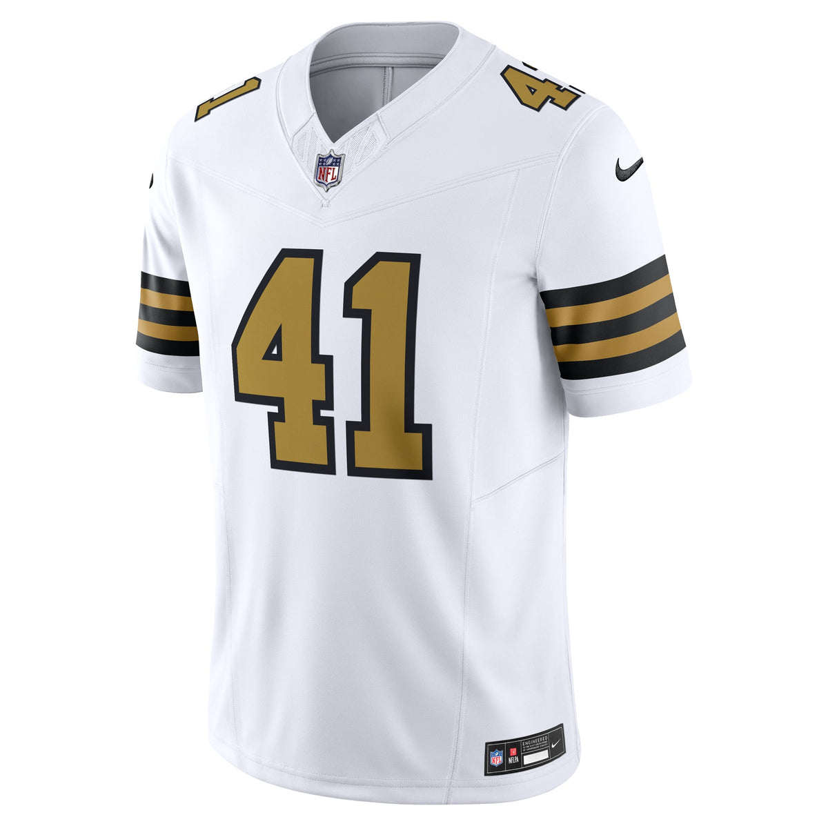 Men's New Orleans Saints Alvin Kamara Nike Black Vapor F.U.S.E. Limited Jersey