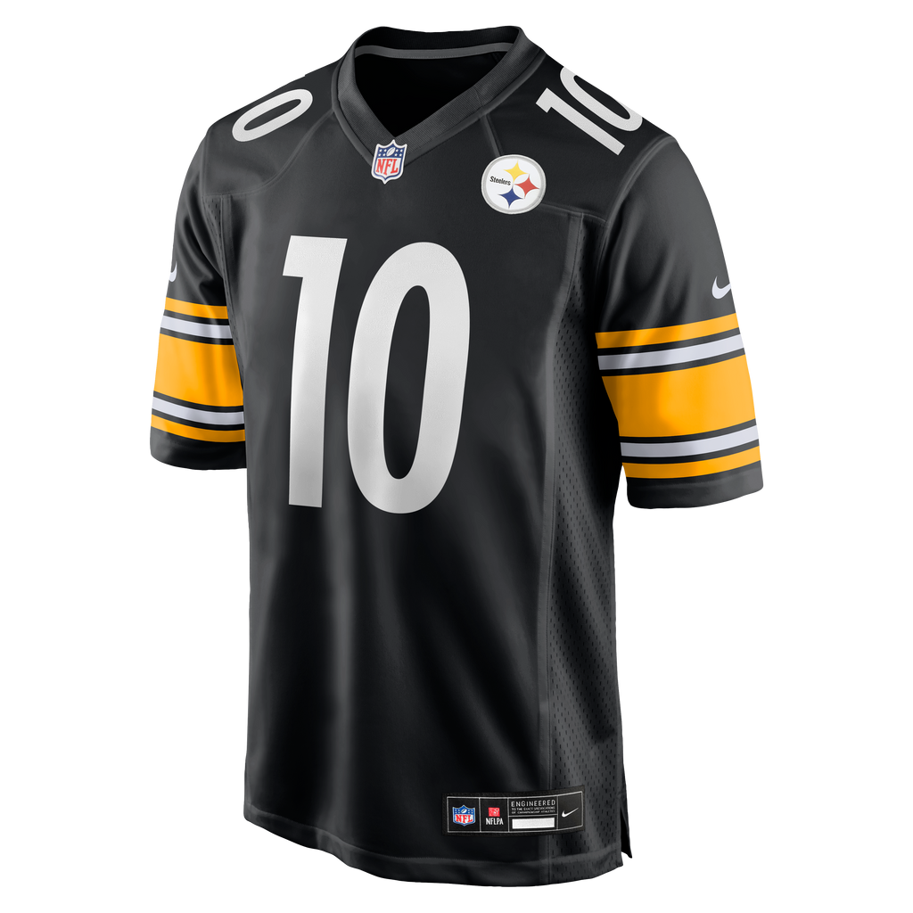 Men's Pittsburgh Steelers Roman Wilson Nike Black  Game Player Jersey