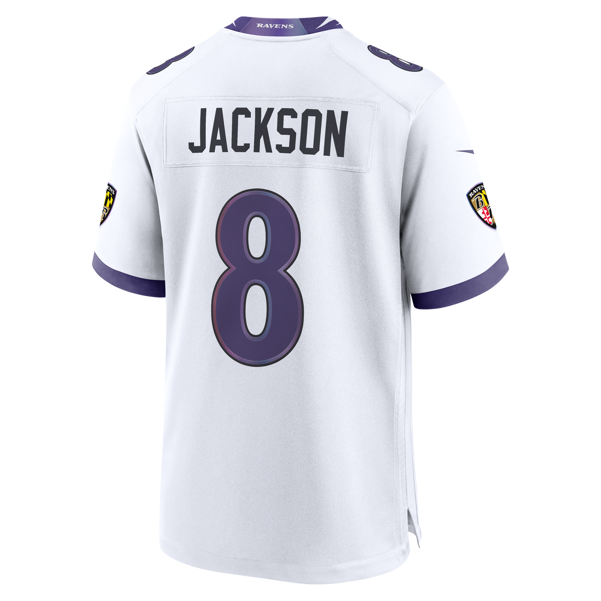 Men's Baltimore Ravens Lamar Jackson Nike Purple Alternate Game Jersey