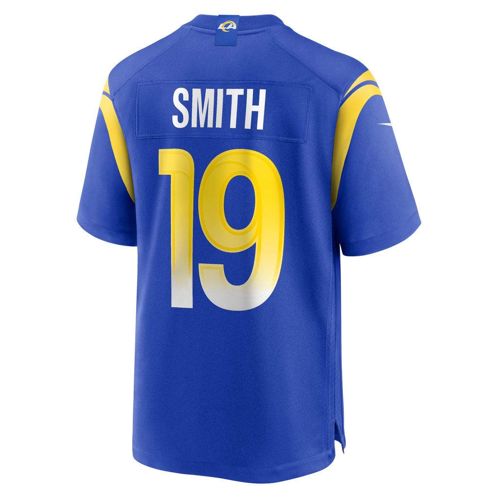 Men's Los Angeles Rams Xavier Smith Nike Royal Home Game Jersey