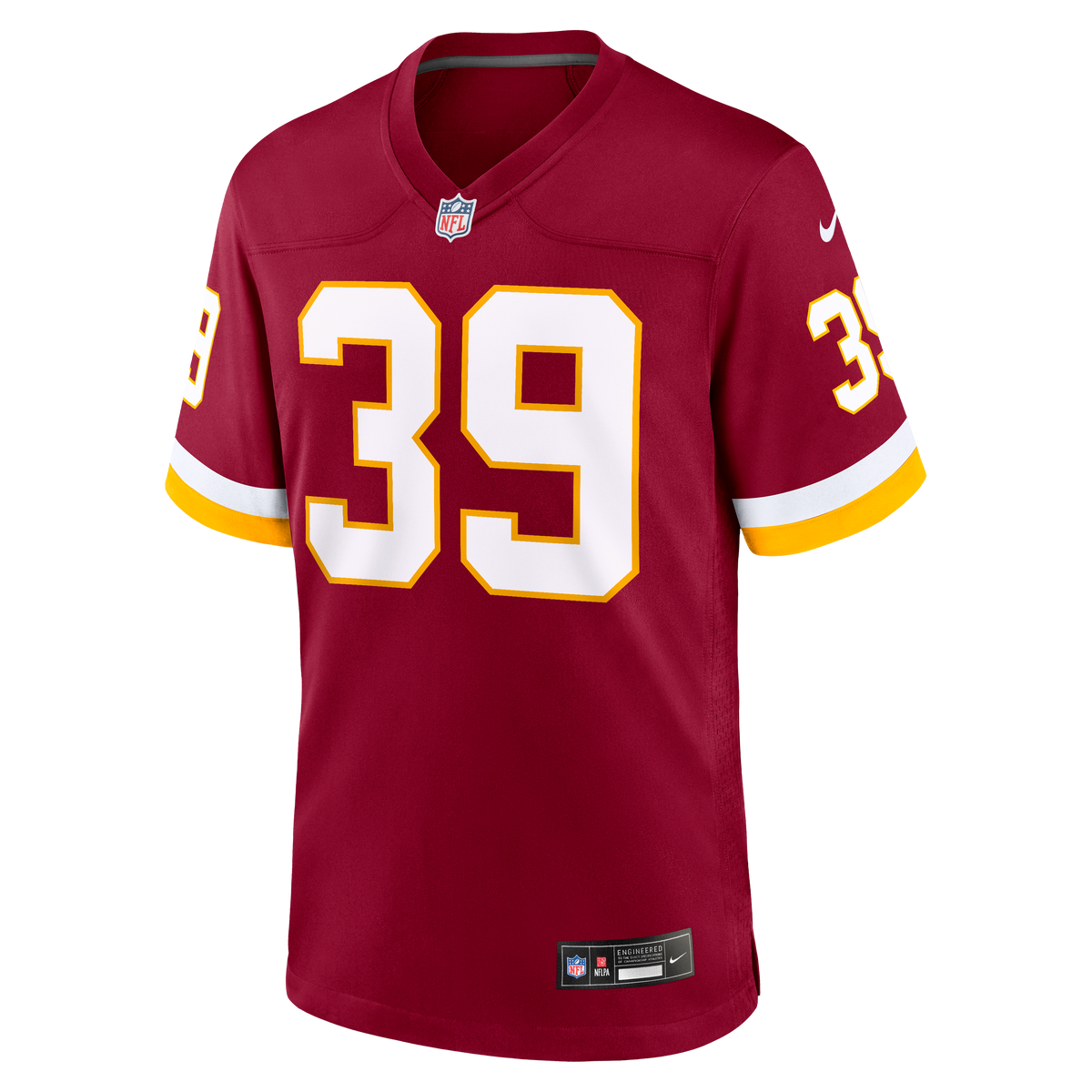 Men's Washington Commanders Jeremy Reaves Nike Black Hail Raiser Alternate Game Jersey