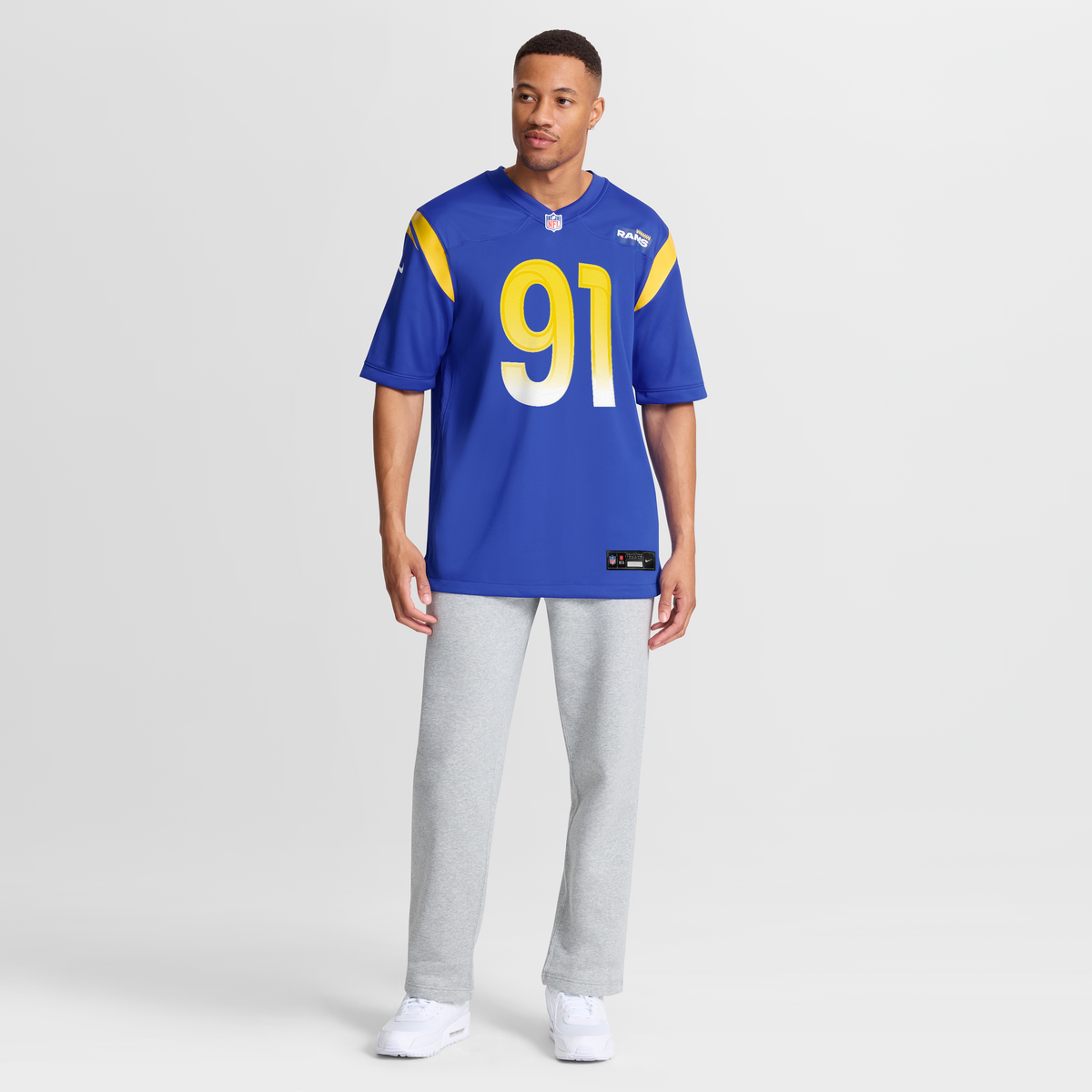 Men's Los Angeles Rams Kobie Turner Nike Royal Home Game Jersey