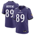 Men's Baltimore Ravens Mark Andrews Nike Purple Team Game Jersey