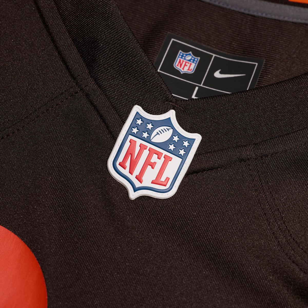 Men's Cleveland Browns Quinshon Judkins Nike Brown Alpha Dawg Game Jersey