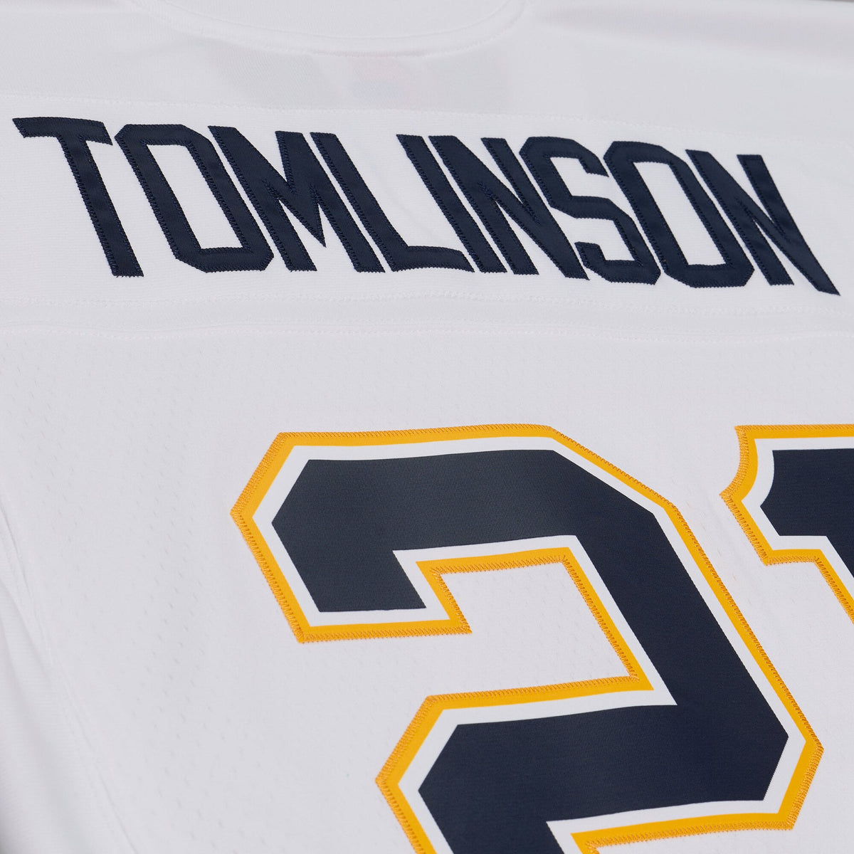Men's San Diego Chargers LaDainian Tomlinson Mitchell & Ness White 2001 Legacy Replica Player Jersey
