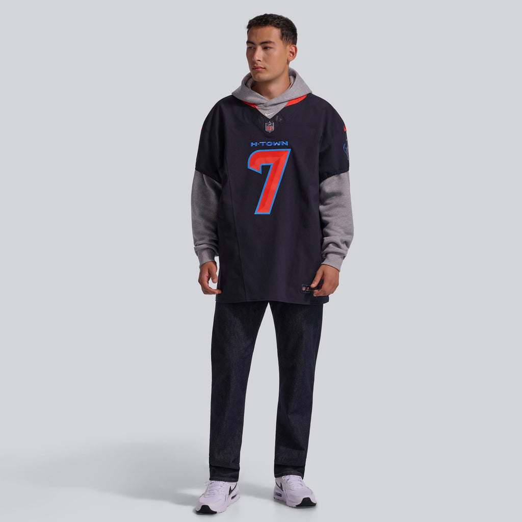 Men's Houston Texans C.J. Stroud Nike Red Alternate Vapor F.U.S.E. Elite Jersey