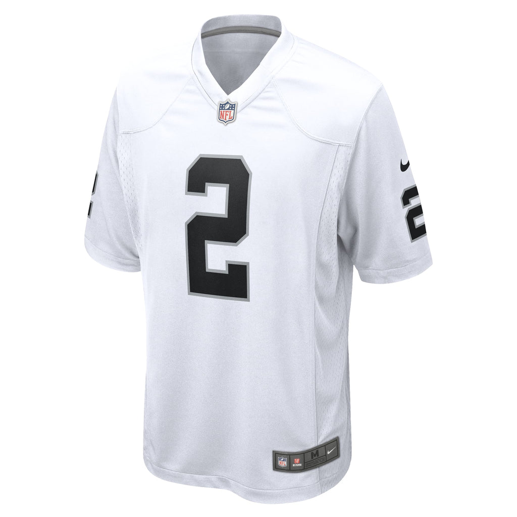 Men's Las Vegas Raiders Ashton Jeanty Nike Black Team Game Jersey