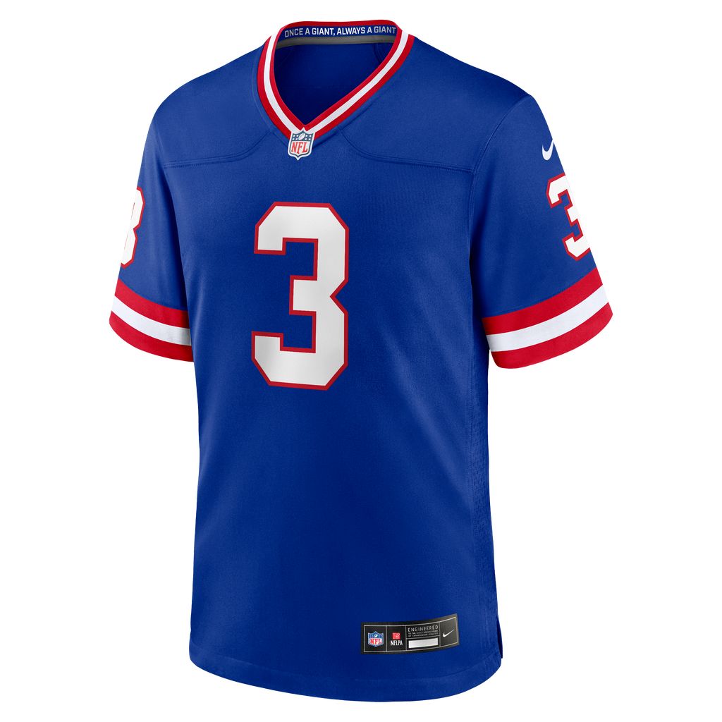 Men's New York Giants Abdul Carter Nike  Royal Alternate 2 Game Jersey