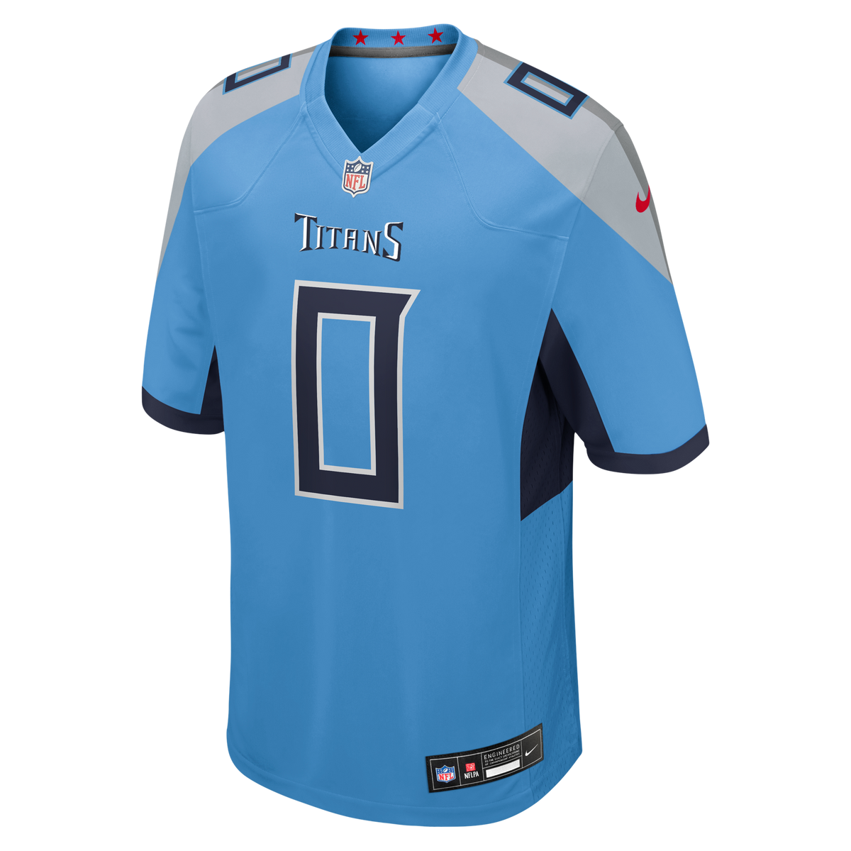 Men's Tennessee Titans Calvin Ridley Nike  Light Blue Team Game Jersey