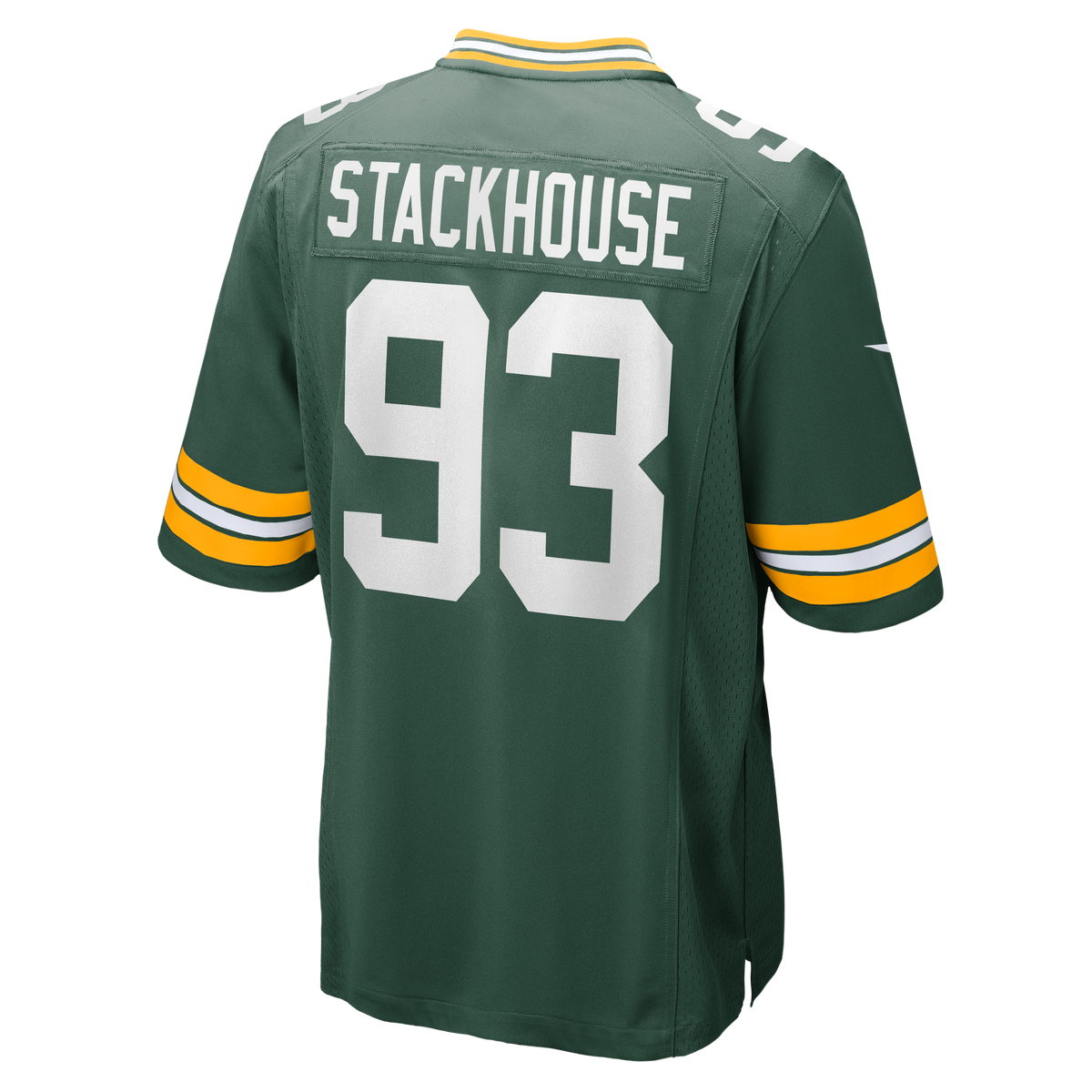 Men's Green Bay Packers Nazir Stackhouse Nike  Green Team Game Jersey