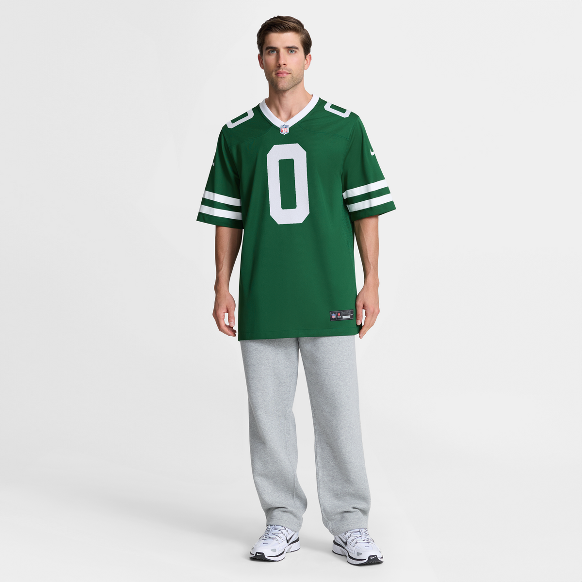 Men's New York Jets Braelon Allen Nike Legacy Green Game Jersey