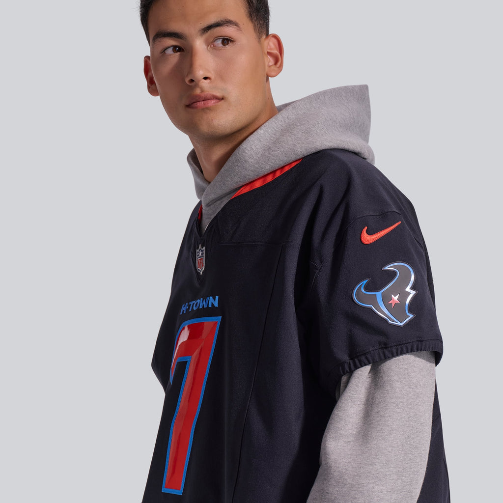 Men's Houston Texans C.J. Stroud Nike Navy Alternate 2 Vapor F.U.S.E. Elite Jersey