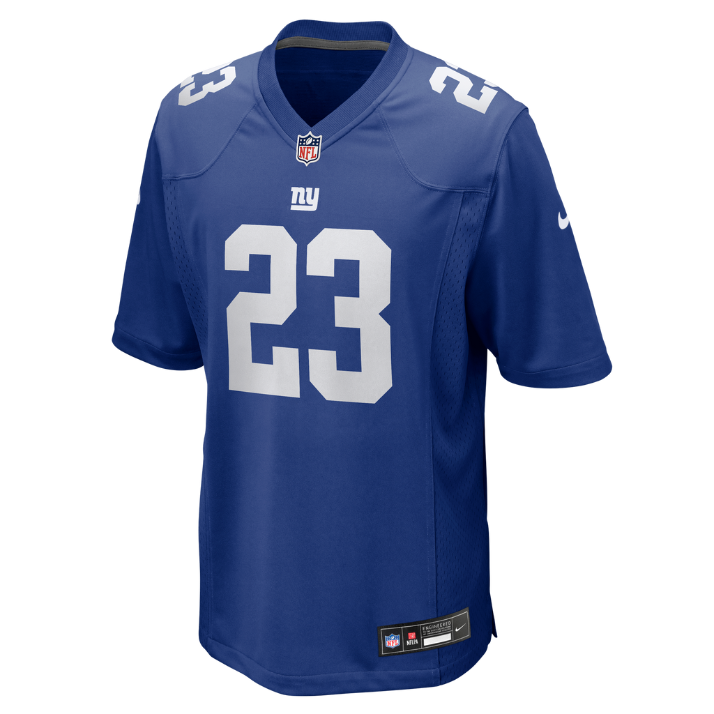Men's New York Giants Najee Harris Nike Royal Team Game Jersey