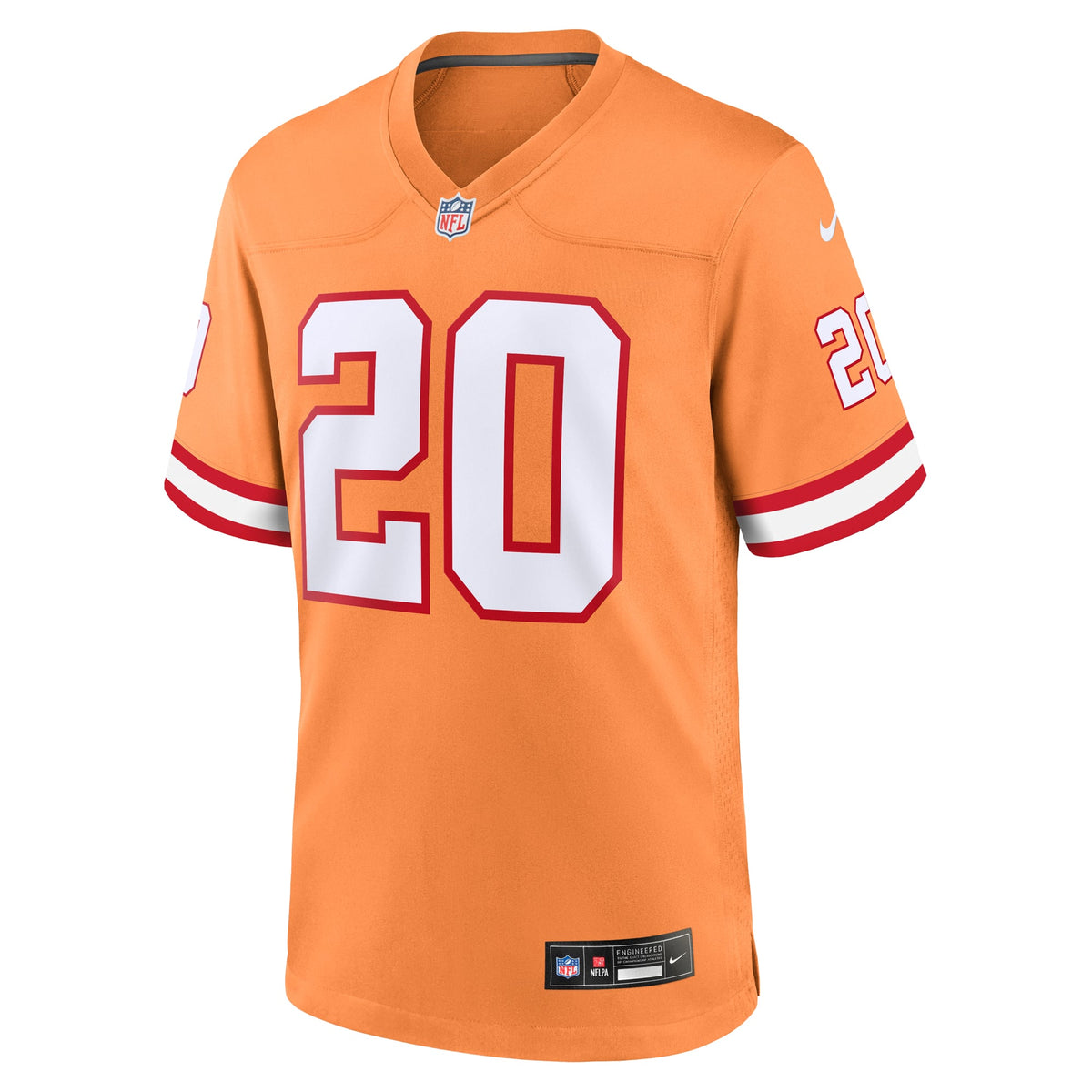 Men's Tampa Bay Buccaneers Ronde Barber Nike Red Game Retired Player Jersey