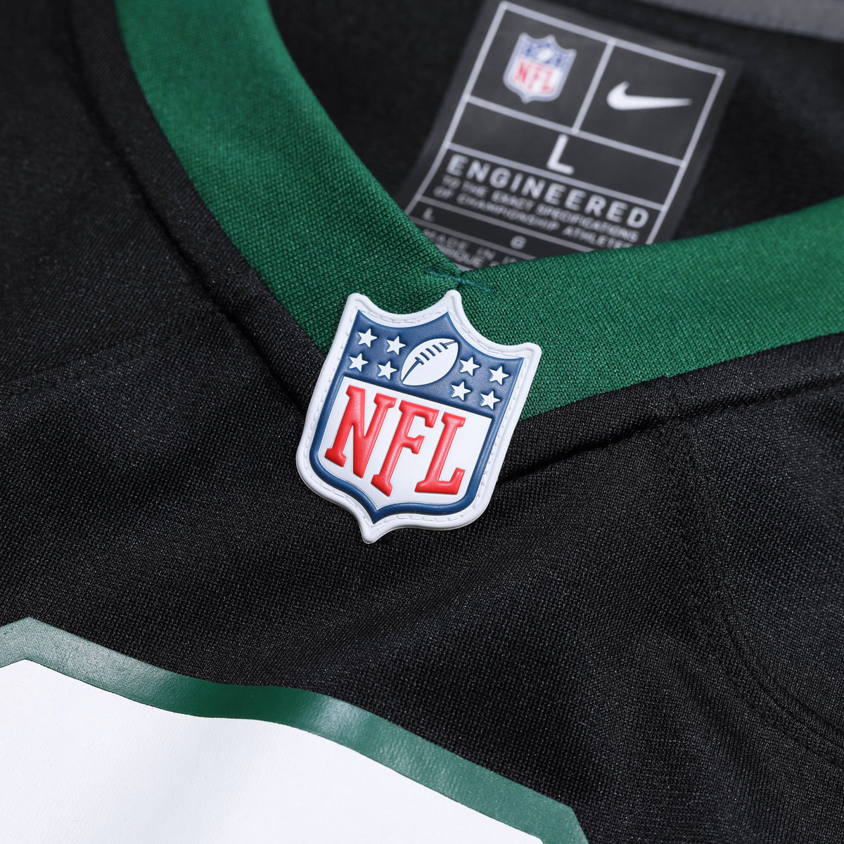 Men's New York Jets Will McDonald IV Nike Legacy Black Alternate Game Jersey