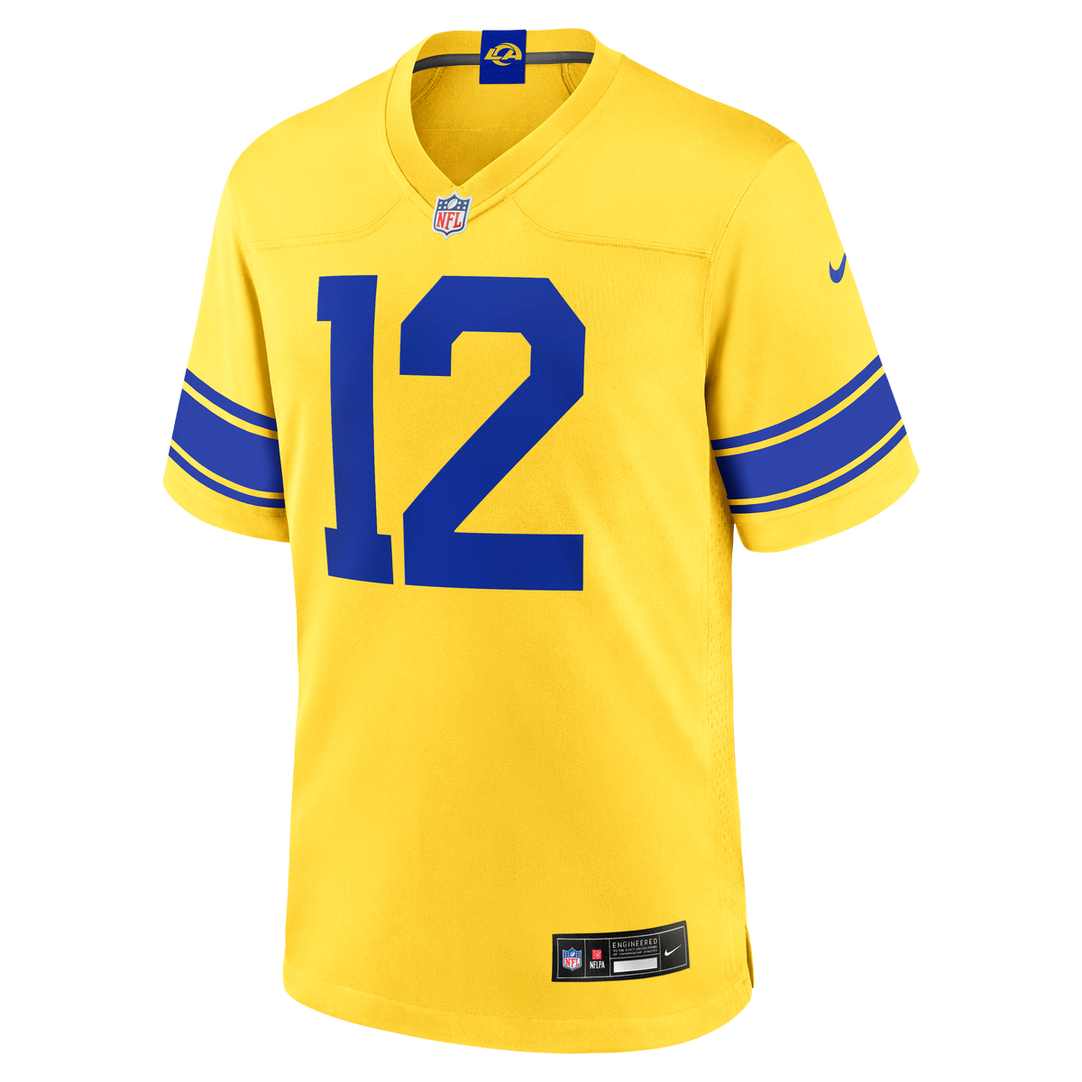 Men's Los Angeles Rams Puka Nacua Nike White White Game Player Jersey
