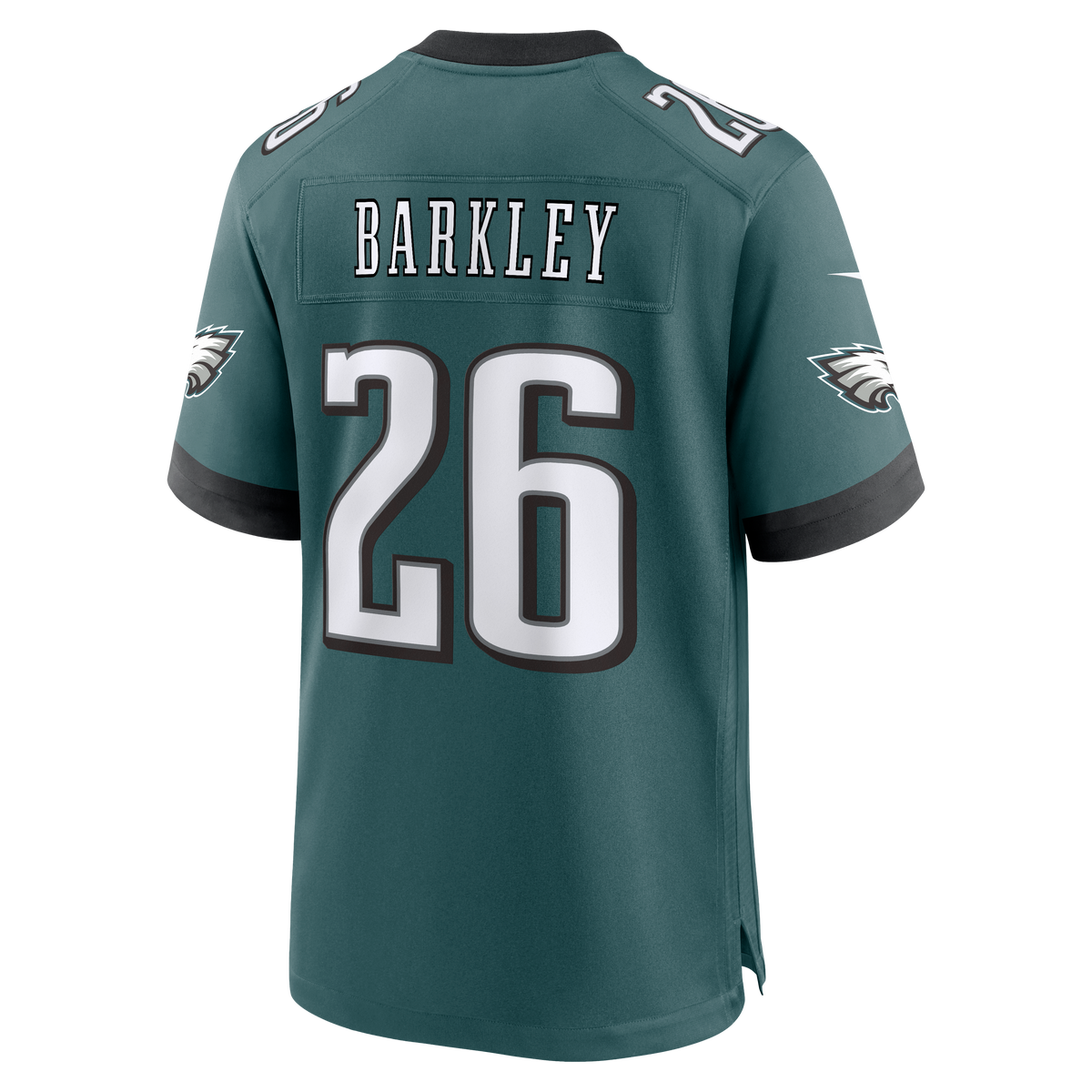 Men's Philadelphia Eagles Saquon Barkley Nike  Midnight Green Team Game Jersey