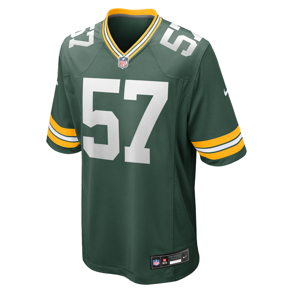 Men's Green Bay Packers Brenton Cox Jr. Nike  Green  Game Jersey