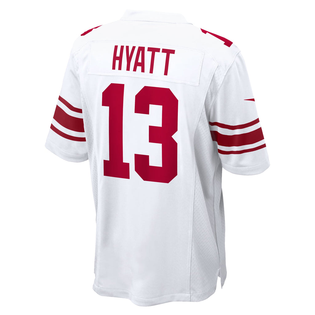 Men's New York Giants Jalin Hyatt Nike  Royal Team Game Jersey