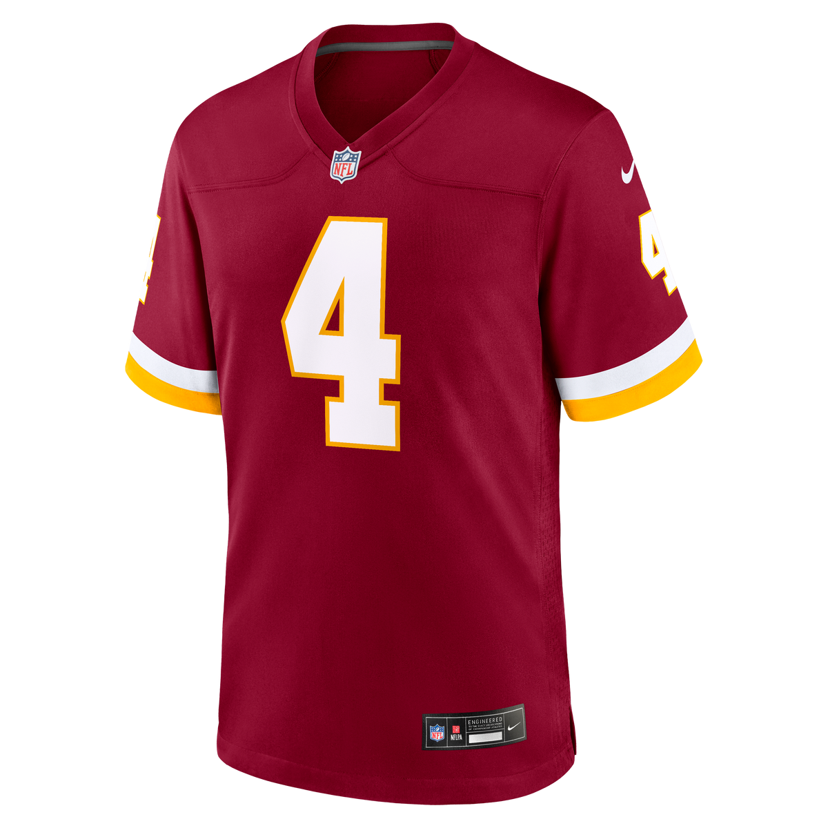 Men's Washington Commanders Frankie Luvu Nike White Game Super Bowl Era Jersey
